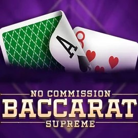 Baccarat Supreme online game logo by OneTouch Games on nyxbetsscasino.com