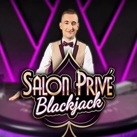 Blackjack Salon Privé slot icon by Ezugi, available at Nyxbets Casino
