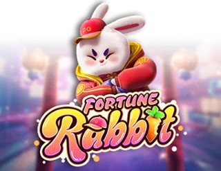 Fortune Rabbit slot logo by PG Soft at Nyxbets Casino