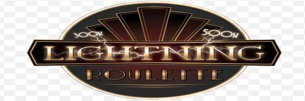 Official Live Casino logo: Lightning Roulette by Evolution at Nyxbets Casino
