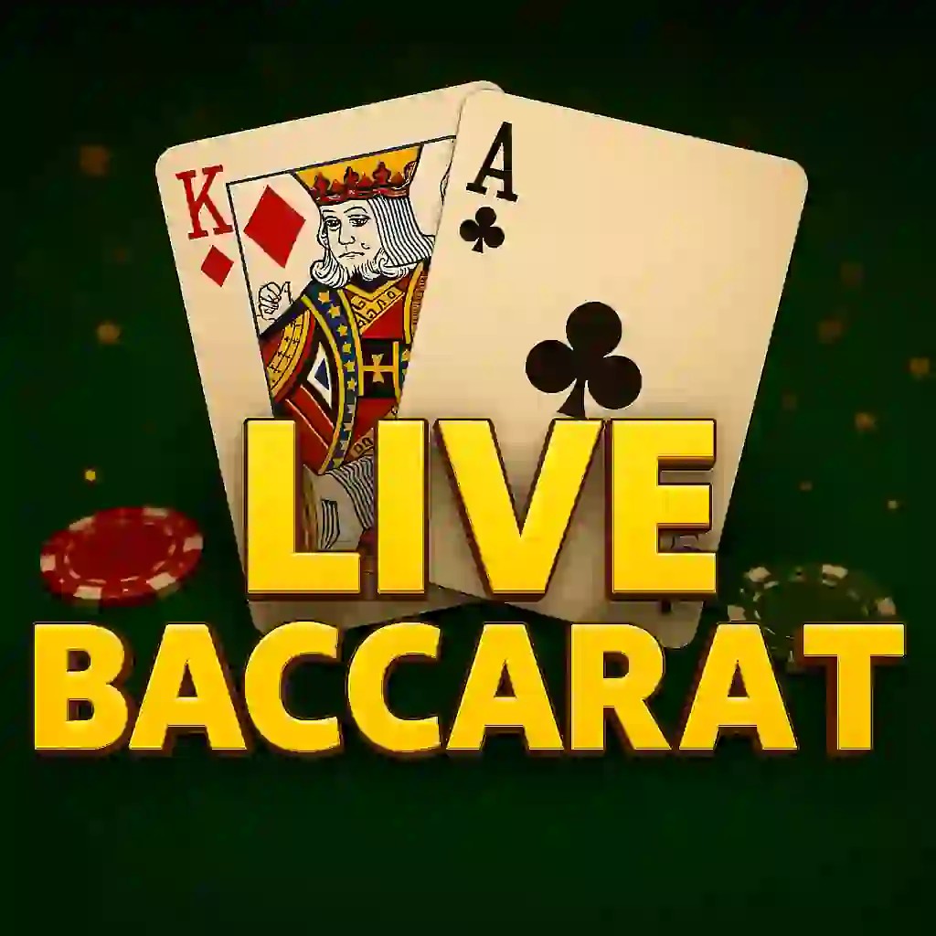 Enjoy Live Baccarat by Evolution – logo hosted on nyxbetsscasino.com