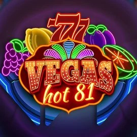 Vegas Hot 81 slot logo by Wazdan at Nyxbets Casino