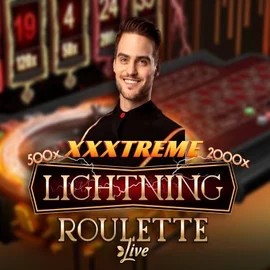 XXXtreme Lightning Roulette game by Evolution – logo hosted on Nyxbets Casino